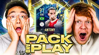 2 Red Cards?? DIRTIEST game ever?!?! Of course it's with @Jack54HD FIFA 22 TOTS Antony Pack & Play