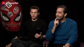 Interview Tom Holland & Jake Gyllenhaal SPIDER-MAN: FAR FROM HOME