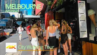 NEW YEAR'S DAY MELBOURNE CITY AUSTRALIA CBD WALK SUMMER HOLIDAY 2022