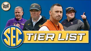 Who's the TOP DAWG in the SEC? | SEC Head Coach Tier List