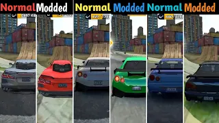 All Normal vs Modded Cars Jumped! 😮 || Part 1 || Extreme Car Driving Simulator