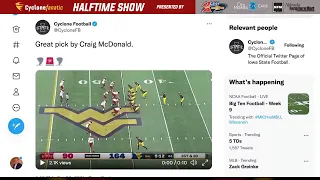 CF HALFTIME SHOW: Iowa State vs West Virginia