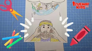 Peter and Cornelius Bible craft for kids