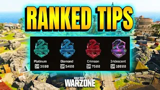 3 Tips To DOMINATE Warzone Ranked Resurgence | Warzone 3.0 Ranked Guide