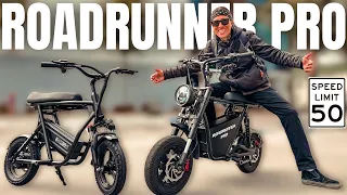 50 MPH Fast E-Bike is a DANGEROUS Electric Scooter: 2024 RoadRunner Pro!