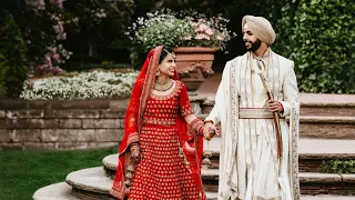 Harsh & Sharon| Cinematic Sikh Wedding Video | Punjabi Wedding Shoot at Wightwick Manor and Gardens