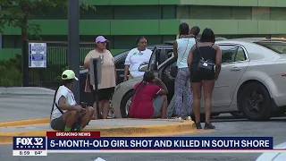 5-month-old girl shot in the forehead in Chicago