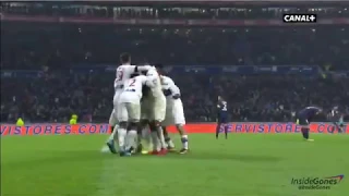 MEMPHIS DEPAY - 2-1 DERNIERE MINUTE - OL PSG