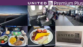 United PREMIUM PLUS: Newark to Los Angeles