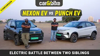 Tata Nexon EV vs Tata Punch EV: Sibling Rivalry Goes Electric