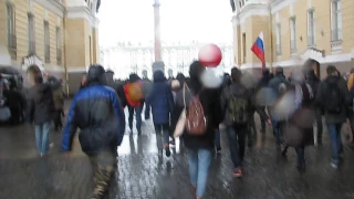 Россия без путина !! Петербург 26 марта ! Дворцовая площадь