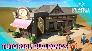 PLANET COASTER TUTORIAL: How to build buildings