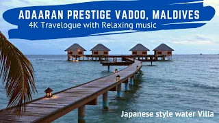Adaaran Prestige Vadoo | Maldives | Japanese Style Sunrise Water Villa | Part 1