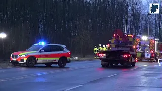 Tödlicher Unfall auf  B 49 bei Montabaur