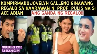 VIRAL!!  CONFIRM! JOVELYN GALLENO GINAWA PALANG REGALO SA KAARAWAN NI ACE ABIAN!! KAYA NAKATAGO