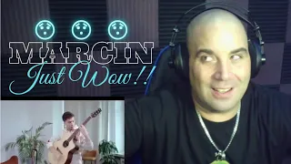 Marcin - "Innuendo" by Queen & "Asturias" on One Guitar (Live Session) Shakes - P Reacts