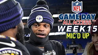 NFL Week 15 Mic'd Up, "Did I look like Lamar with that juke?!?" | Game Day All Access