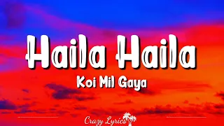 Haila Haila (Lyrics) - Koi Mil Gaya | Hrithik | Alka | Udit | Rajesh Roshan