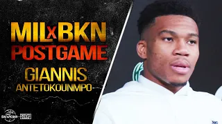 Giannis Antetokounmpo Reacts To Bucks Win Over The Nets Im Season Opener | October 19, 2021