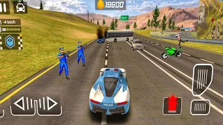 police car chase Cop simulator Best open world Android game play 😱