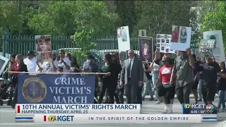 10th annual Victims' Rights March happening April 25th