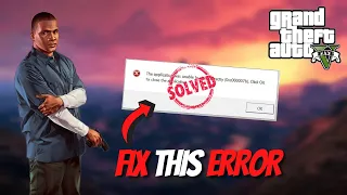 How to Fix 0xc000007b Error GTA 5 | Fix GTA 5 Error 👈