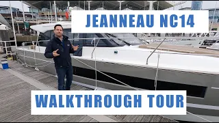 Jeanneau NC14 built in 2017 - Video Walkthrough tour from Parker Adams Boat Sales, Stunning IPS Boat