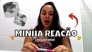 DESCOBRINDO A GRAVIDEZ! MINHA REAÇÃO, ESTOU GRÁVIDA | ESTAMOS GRÁVIDOS ♥ | Paloma ST