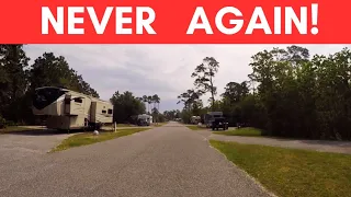 Gulf State Park Campground, Gulf Shores Alabama - We're Never Going Back!