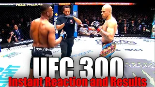 UFC 300 (Alex Pereira vs Jamahal Hill): Reaction and Results