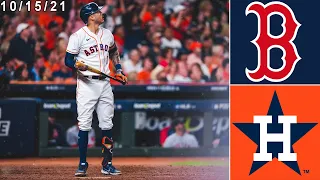 Boston Red Sox vs Houston Astros: ALCS Game 1 Highlights