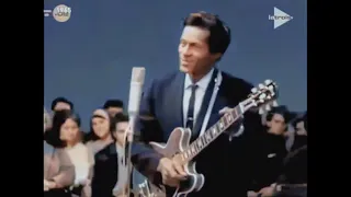 Chuck Berry - Maybellene. Belgium TV 1965. HQ COLORIZED.