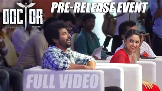 Doctor Pre-Release Event Full Video | Sivakarthikeyan | Nelson Dilipkumar, Vinay | Doctor Press Meet