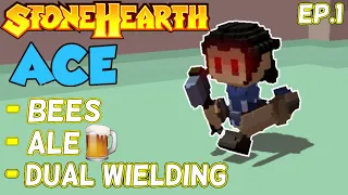 I LOVE This MOD! Huge update! | Part 1 | Stonehearth ACE Mod