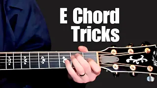 5 easy E chord riffs you've heard the pros play... a guitar lesson with a guitar teacher