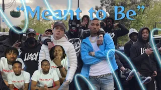 AMERICANS REACT TO Stay Flee Get Lizzy feat. Fredo & Central Cee - Meant To Be (Official Video)