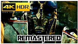 4K 60 FPS | Transformers: Optimus Prime vs Megatron (Remastered) UHD