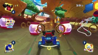 My old video of me playing Sonic team racing  online