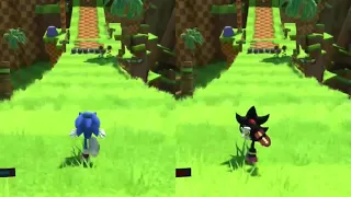 Sonic forces sonic vs shadow [RACE]