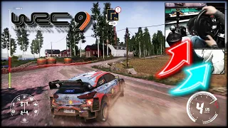 WRC 9 Hyundai i20 WRC Finland Arvaja Wet and Dry / Thrustmaster T300RS