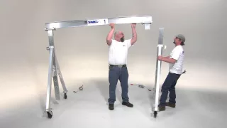 Spanco Aluminum Gantry Cranes - How to Assemble