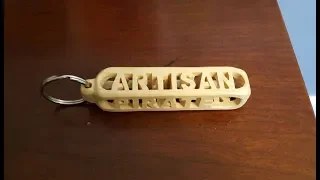 Make Custom Scroll Saw Keychains