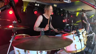 Rolf Pilve - Smackbound - Run Drum cam @NummirockFestival 2022/06/25