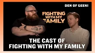 The Cast of Fighting With My Family Talks Wrestling