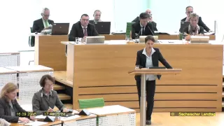 AfD-Fraktionsvorsitzende Dr. Frauke Petry zur ambulanten Geburtshilfe in Sachsen