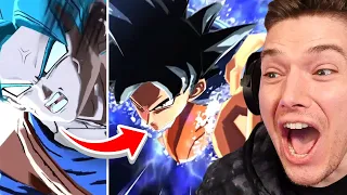 NEW LF Revival UI Goku Reveal REACTION on Dragon Ball Legends!