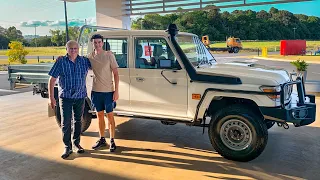 Taking Delivery of My New 2023 79 Series Landcruiser // +First Drive and Initial Thoughts