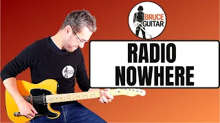 Bruce Springsteen - Radio Nowhere guitar lesson