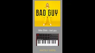 Billie Eilish - bad guy (Akai MPK mini cover)