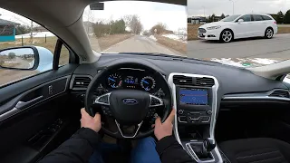 2016 Ford Mondeo IV 2.0 TDCi 150 Hp POV Test Drive  @DRIVEWAVE1